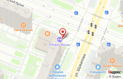 Продовольственный магазин Колхоз в Санкт-Петербурге на карте