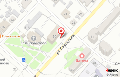 Военная прокуратура по Красноярскому гарнизону в г. Ачинске на карте