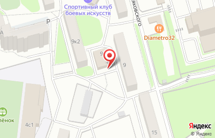 Пансионат Отдел социальной защиты населения на улице Маяковского на карте