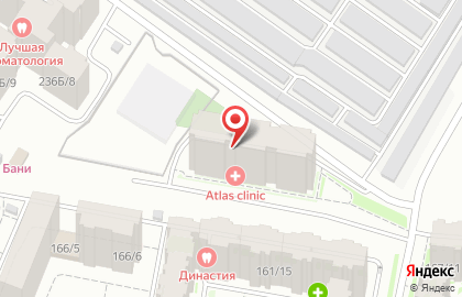 Медицинский центр Atlas clinic на карте
