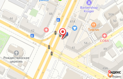 Киоск по продаже печатной продукции Роспечать на Кольцовской улице на карте