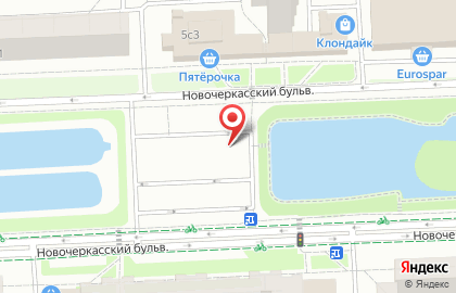 Магазин замороженных полуфабрикатов Элика на Новочеркасском бульваре на карте