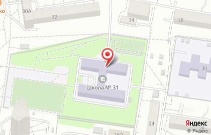 Участковая избирательная комиссия №122 на улице Костюкова на карте