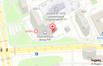 Страховая компания Ингосстрах в Москве на карте