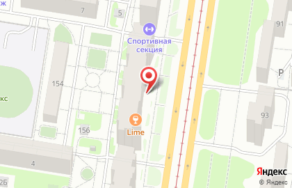 Мясной гастроном в Индустриальном районе на карте
