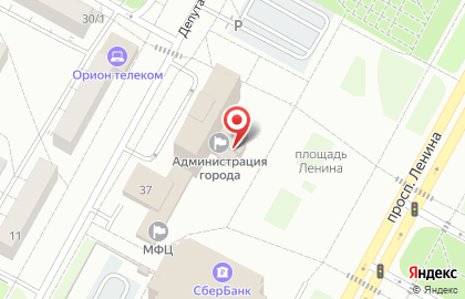 Дума г. Братска на карте