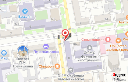 Магазин Союзпечать в Ленинском районе на карте
