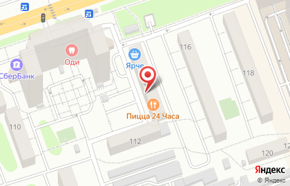 Парикмахерская в Москве на карте