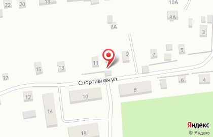 Продуктовый магазин, ИП Кокшарова О.В. на Спортивной улице на карте