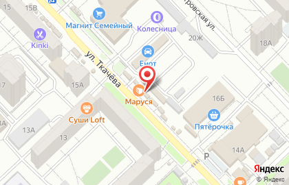 Магазин Планета цветов в Волгограде на карте