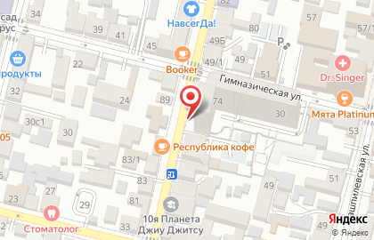 Банк Росбанк на ​Октябрьской на карте