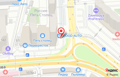 Химчистка Кашемир на улице Загоровского на карте