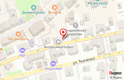 Салон памятников на Московской улице на карте