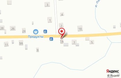 Универсальный магазин Подорожник на карте