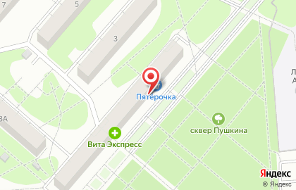 Дискаунтер Пятёрочка на Школьном бульваре на карте