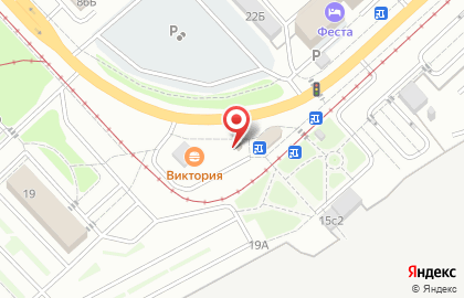 Пункт быстрого питания Русский аппетит в Левобережном районе на карте