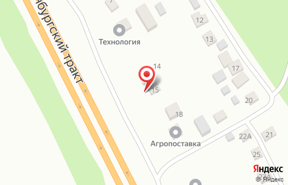 Компания по продаже сельскохозяйственной техники Технология на карте