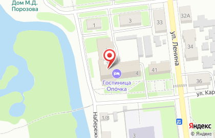 Опочецкая стоматологическая поликлиника на карте