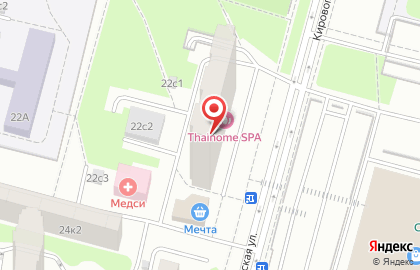Салон THAIHOME SPA на Кировоградской улице на карте