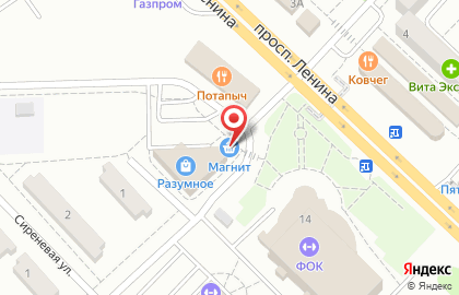 Салон Империя штор на проспекте Ленина на карте