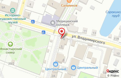 Почта России в Нижнем Новгороде на карте