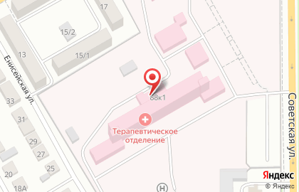 Городская больница №3 в Магнитогорске на карте