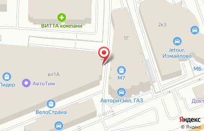 Магазин автокрасок в Москве на карте