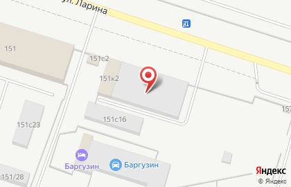 ЗАО Спецнефтеремонт на улице Ларина на карте