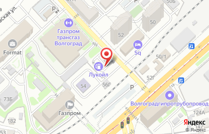 АЗС в Волгограде на карте