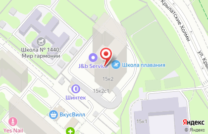 Автошкола Нефрит-авто на улице Крылатские Холмы на карте