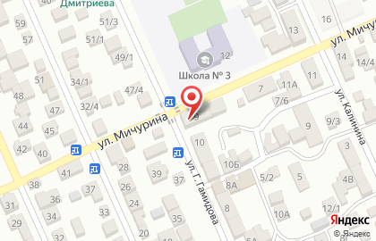 Минимаркет Мини-маркет на улице Мичурина на карте