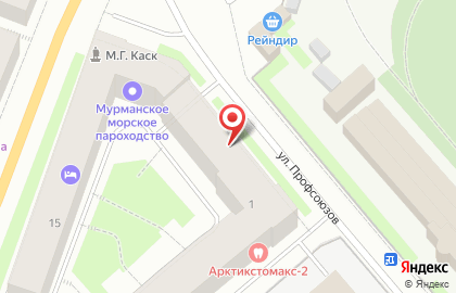 Компания натяжных потолков Fran Мурманск на карте