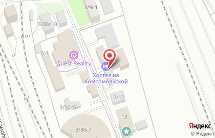 SV hostel на карте