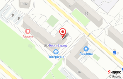 Магазин пива БИРхаус на проспекте Комарова на карте