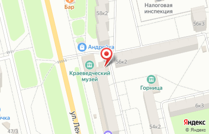 Станция юных натуралистов в Железногорске на карте