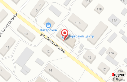 Супермаркет цифровой и бытовой техники DNS на улице Ломоносова на карте