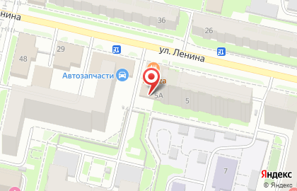 Салон красоты Комплимент на улице Ленина на карте