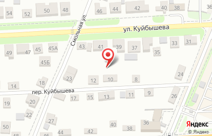Электросвет в переулке Куйбышева на карте