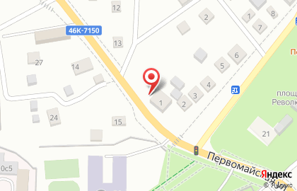 Автошкола Орлан на Первомайской улице на карте