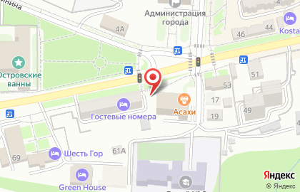 Туристическое агентство Севкавкурортсервис на карте