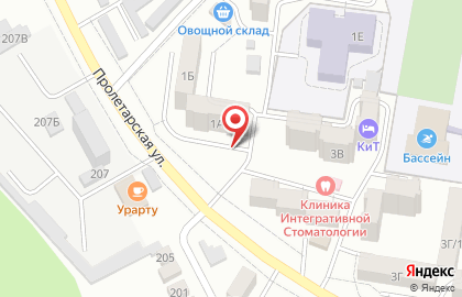 Магазин Школьник на Пролетарской улице на карте