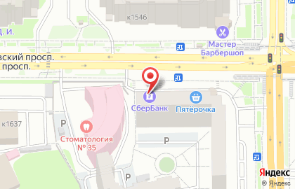 Банкомат СберБанк в Москве на карте