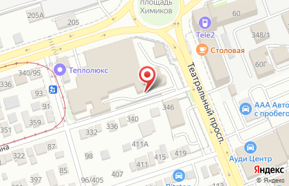 Группа компаний КМ на Театральном проспекте на карте