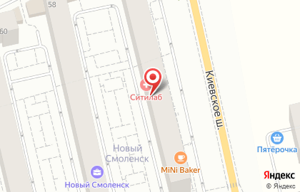 Магазин автозапчастей AutoPolka.ru на Киевском шоссе на карте