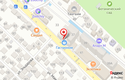 Лаунж-кафе Марокко в Советском районе на карте
