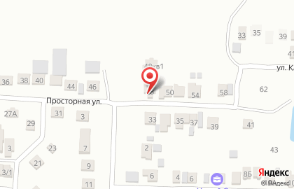 Малярно-кузовной цех на Просторной улице на карте