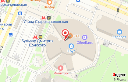 Магазин домашней медтехники Алекса на Бульваре Дмитрия Донского на карте