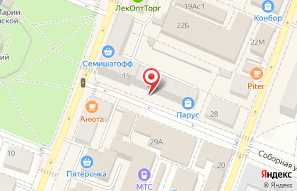 Салон связи Связной в Санкт-Петербурге на карте