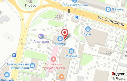 Магазин товаров для кондитера Happy muffin на улице Суворова на карте