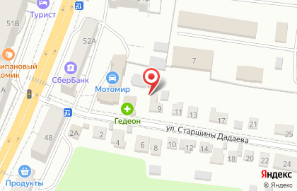 Аптека Гедеон в Калининграде на карте